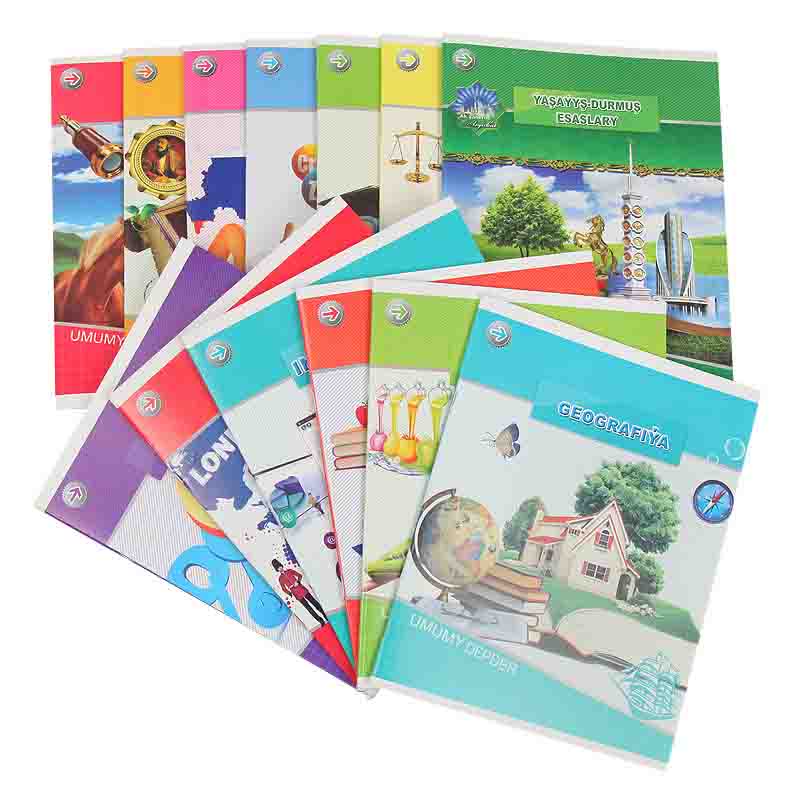Customized Multiple Styles Exercise Book